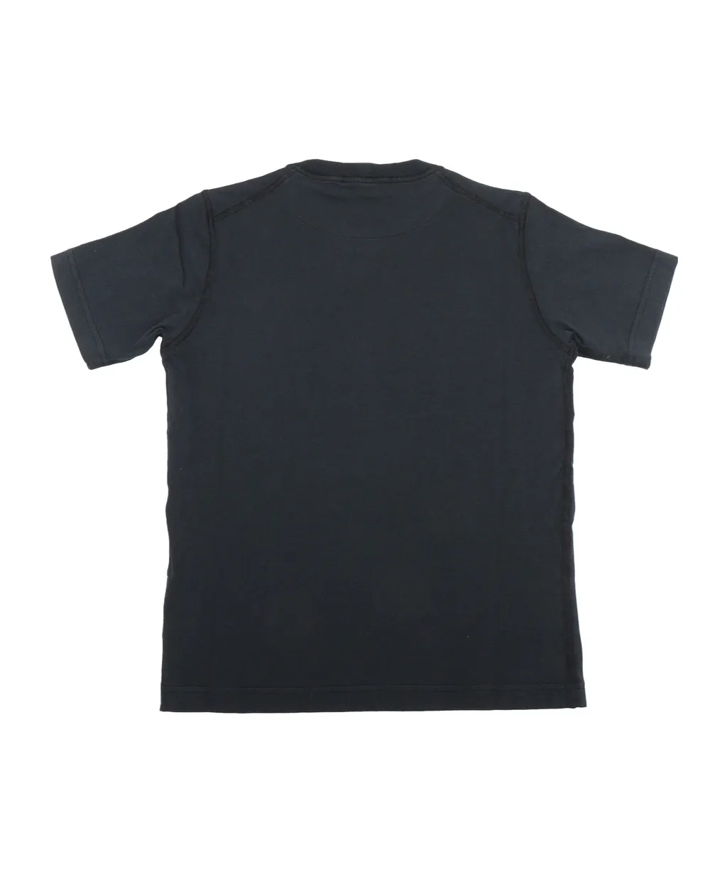 Junior Logo Embroidered Crewneck T-Shirt