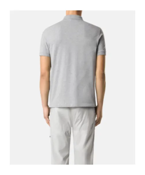 Logo Patch Short-Sleeved Polo Shirt