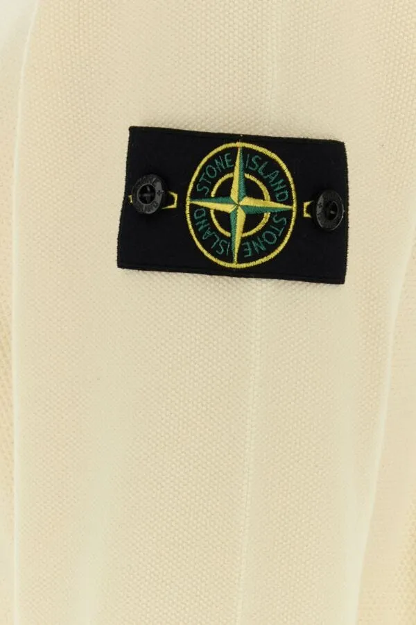 Compass-Motif Crewneck Jumper