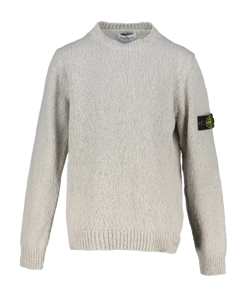 Junior Logo Embroidered Crewneck Jumper