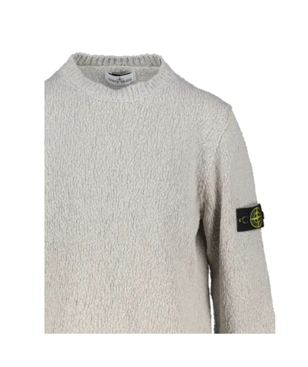 Junior Logo Embroidered Crewneck Jumper