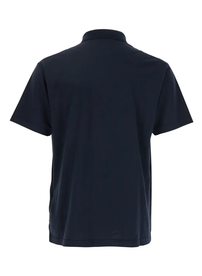 Logo Patch Short Sleeved Polo Shirt