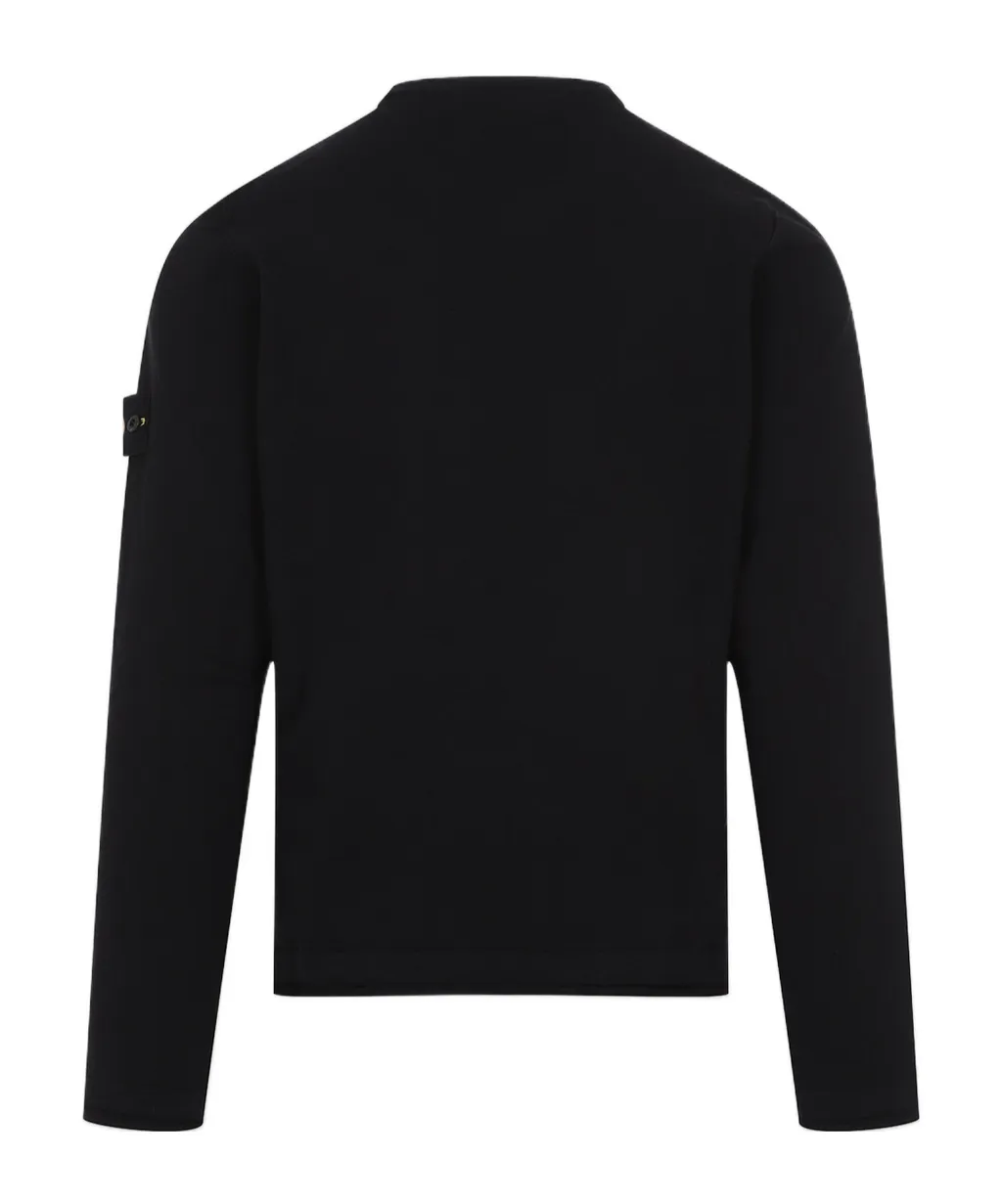 Logo Patch Crewneck Sweatshirt