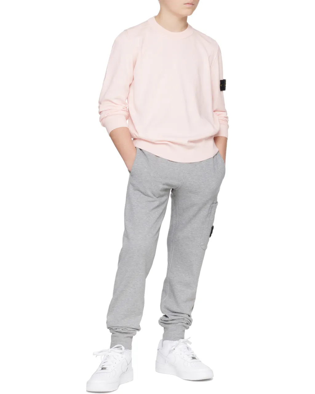Junior Compass Patch Crewneck Sweatshirt