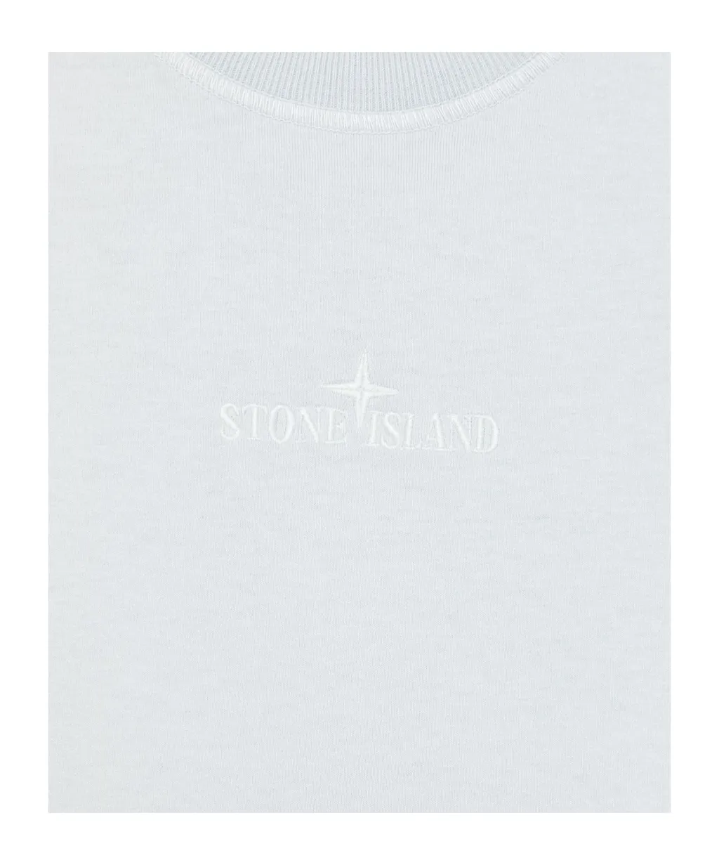 Junior Logo Embroidered Crewneck T-Shirt