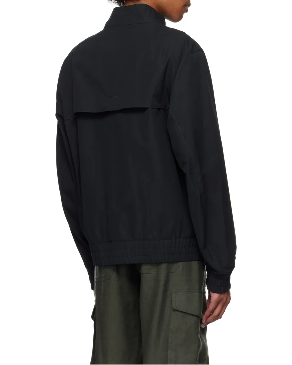 High-Neck Bomber Jacket