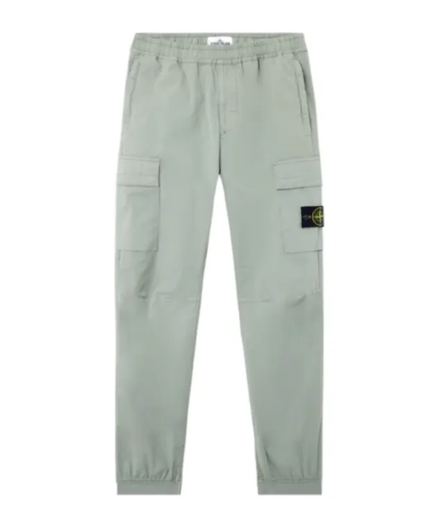 Logo Patch Elasticated-Waist Pants