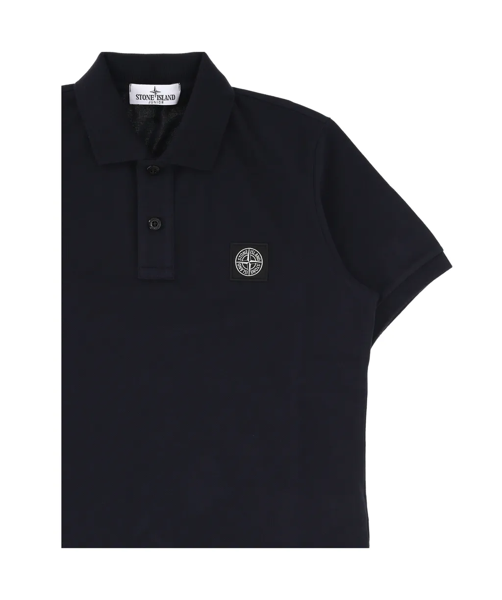 Compass-Badge Polo Shirt
