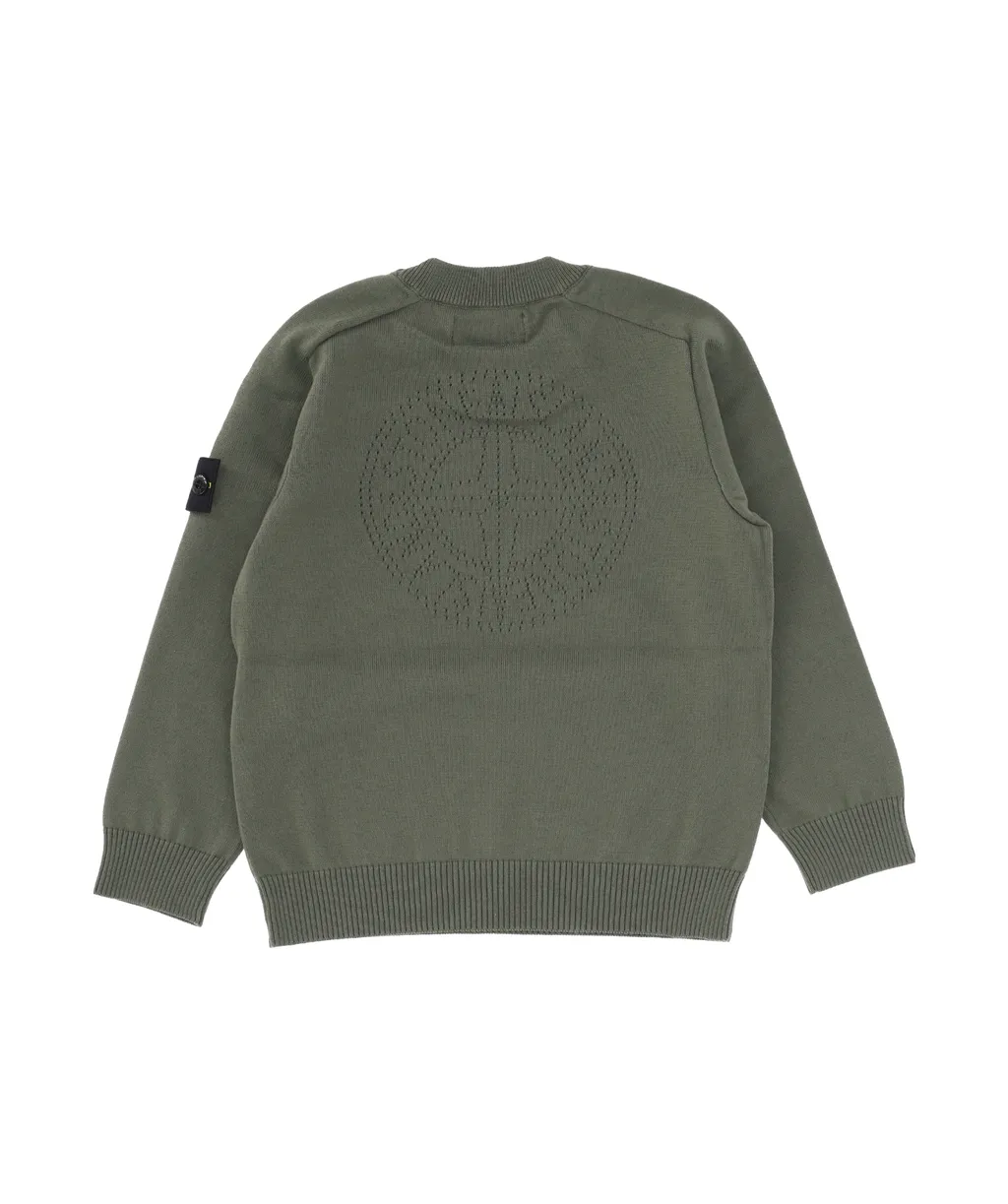 Junior Compass Patch Crewneck Sweatshirt