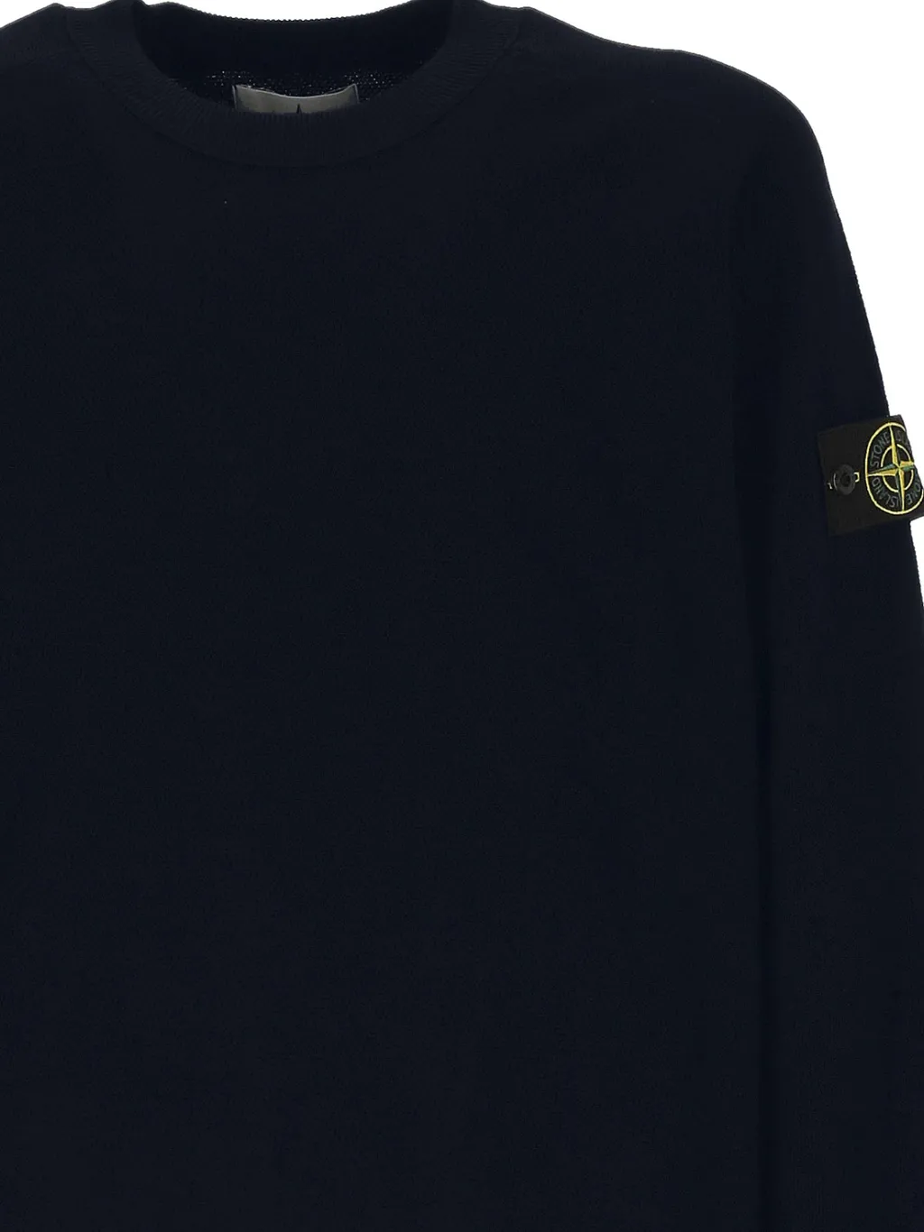 Logo-Patch Crewneck Sweatshirt