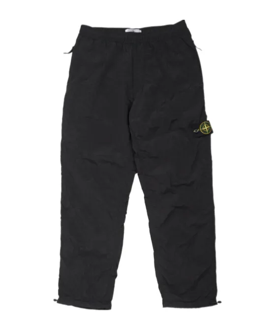 Logo Patch Elastic Waist Trousers