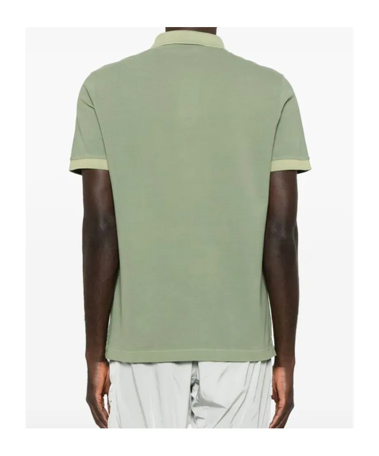 Compass-Patch Polo Shirt
