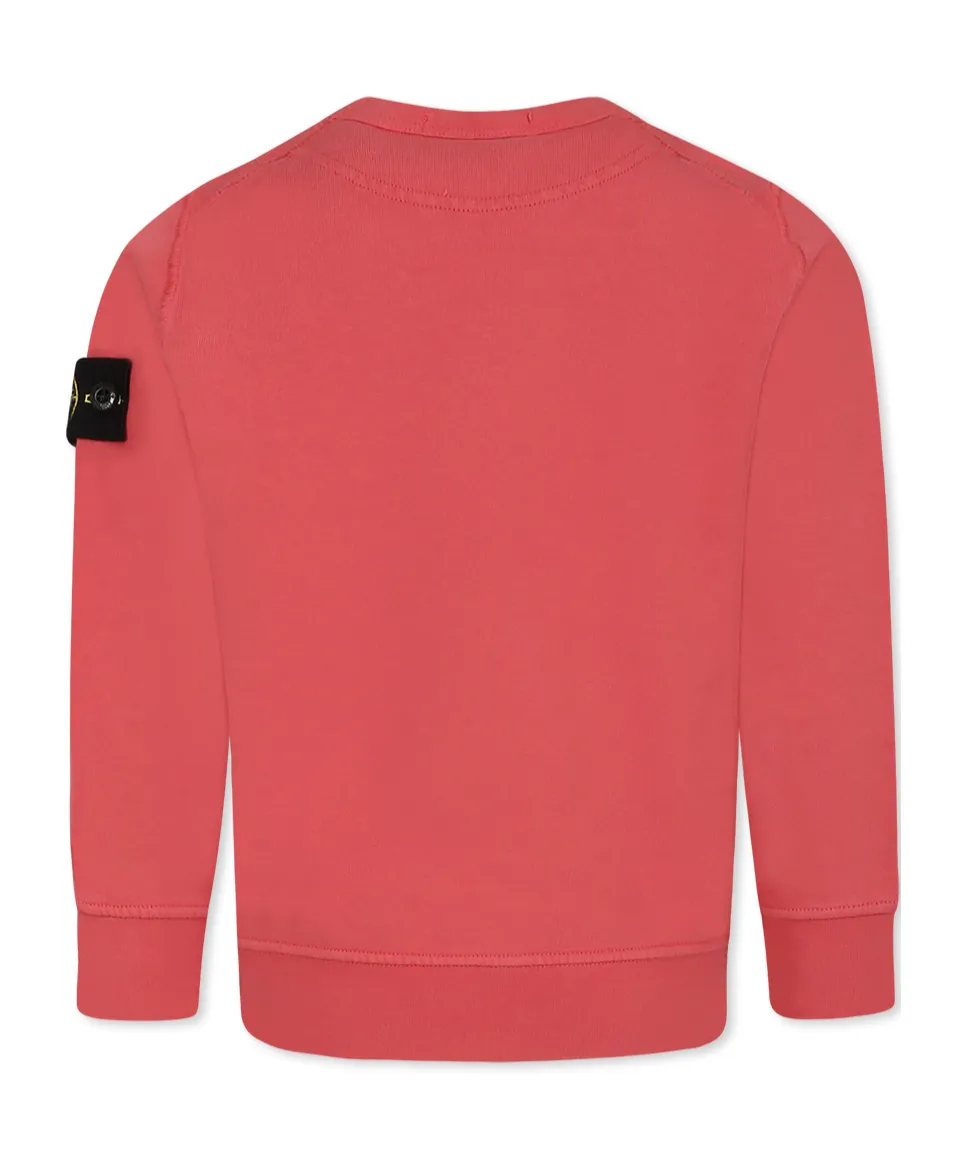 Logo-Patch Crewneck Sweatshirt