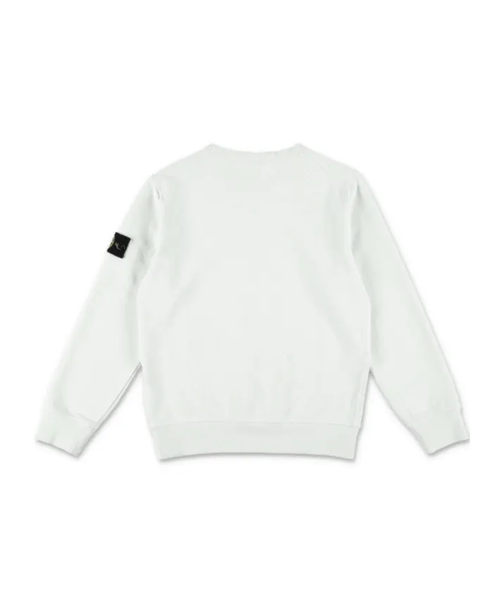 Logo-Patch Crewneck Sweatshirt