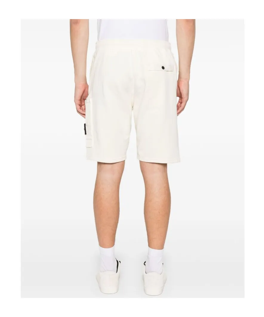 Logo-Patch Drawstring Shorts