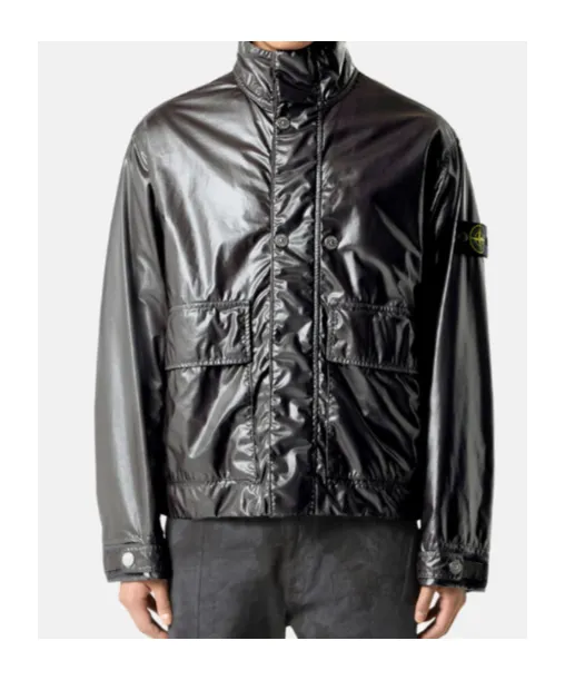 Logo Patch Long Sleeved Jacket