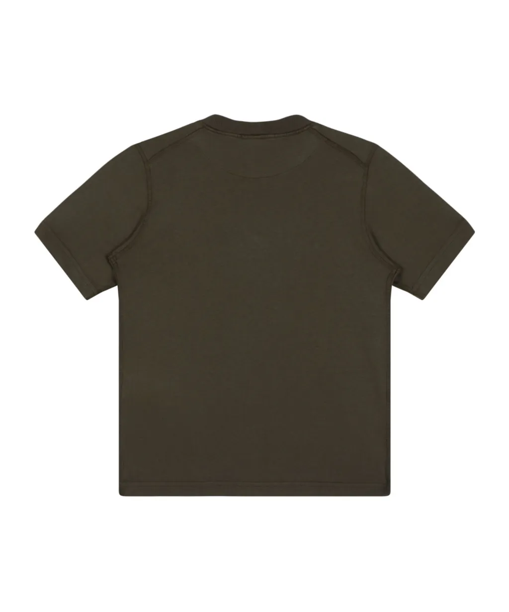 Junior Logo Embroidered Crewneck T-Shirt