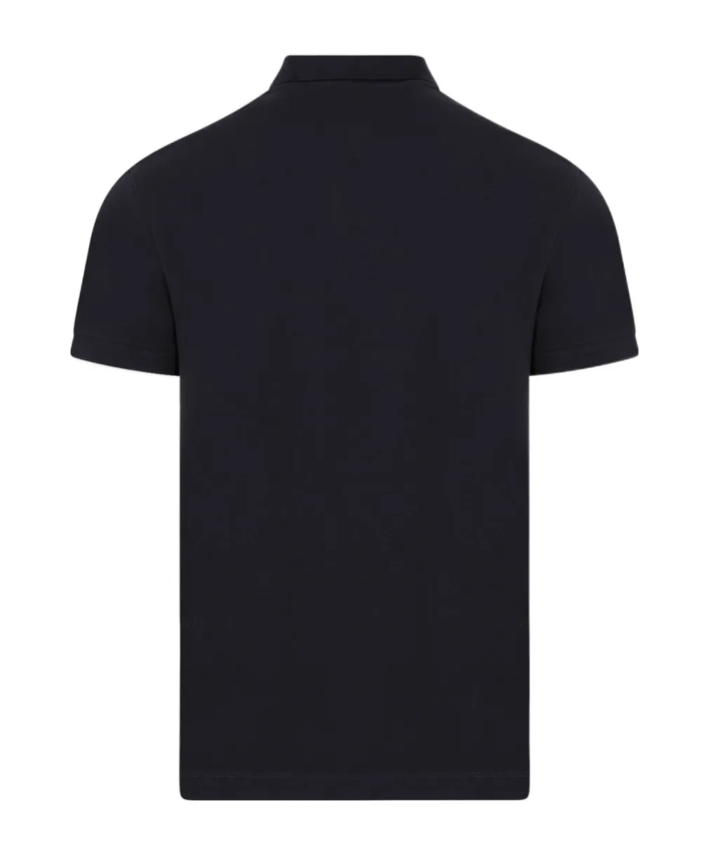 Compass Patch Short-Sleeved Polo Shirt