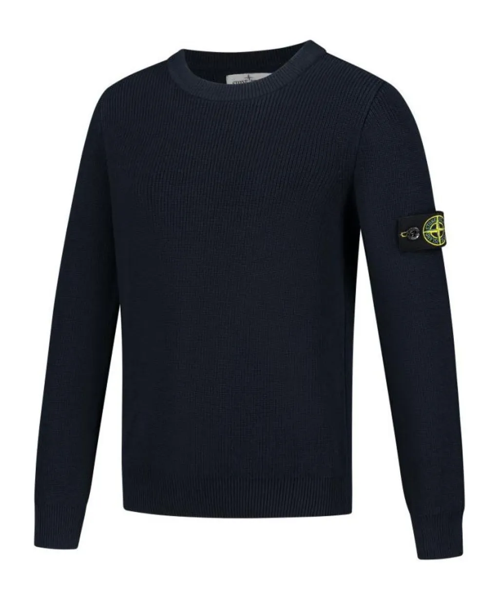Junior Compass-Badge Crewneck Jumper
