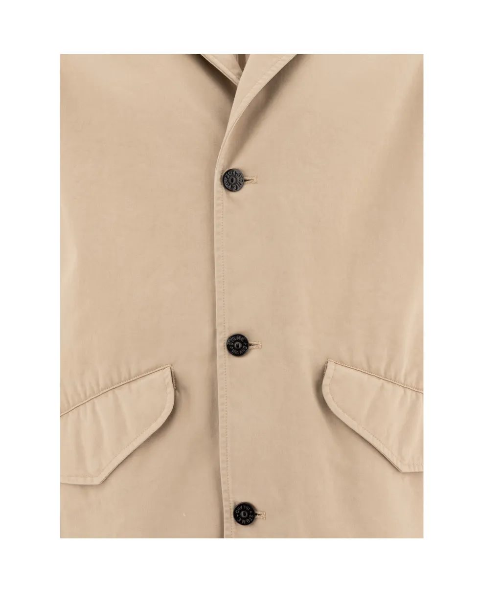 Raso Gommato 3L Button-Up Jacket