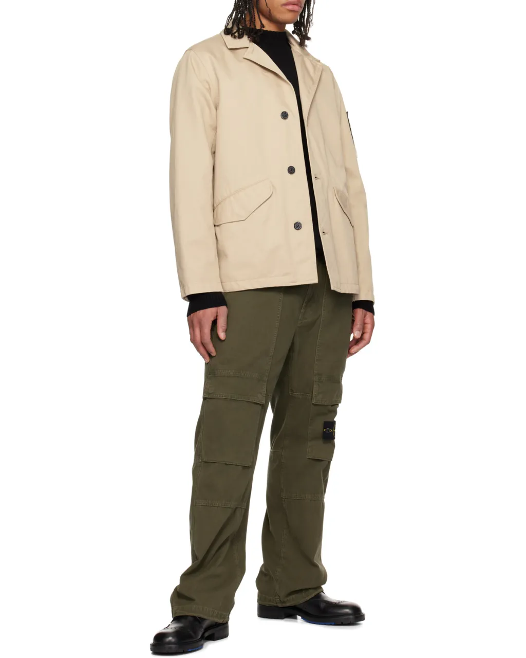 Raso Gommato 3L Button-Up Jacket