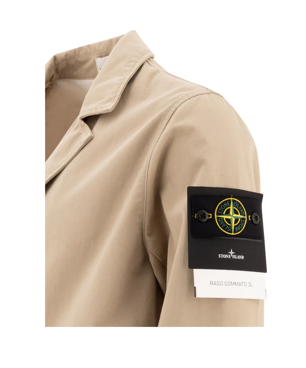 Raso Gommato 3L Button-Up Jacket