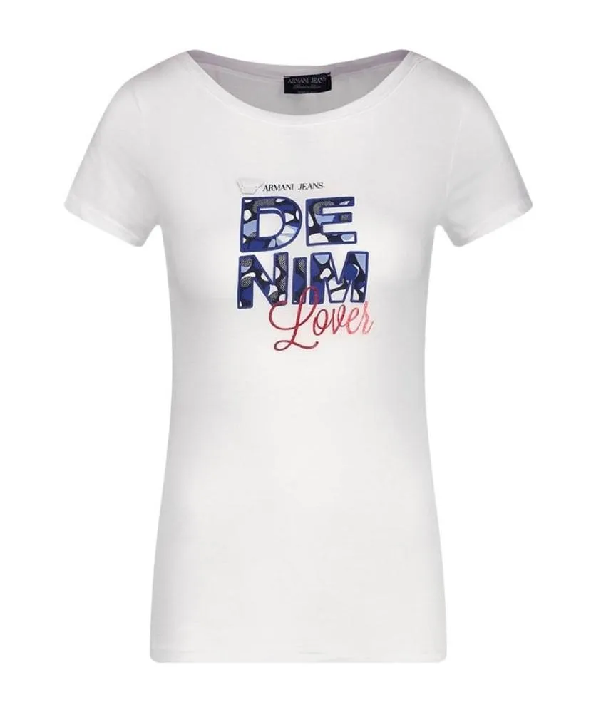 Logo Letter Printed Short-Sleeved T-Shirt