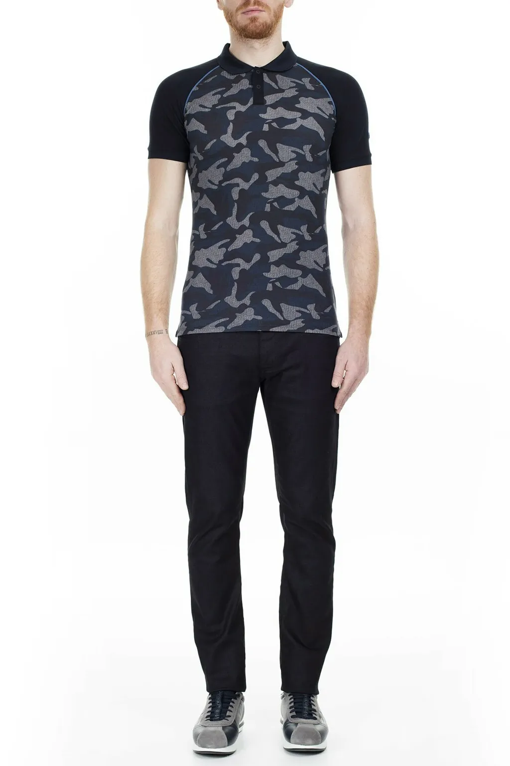 Printed Polo Shirt