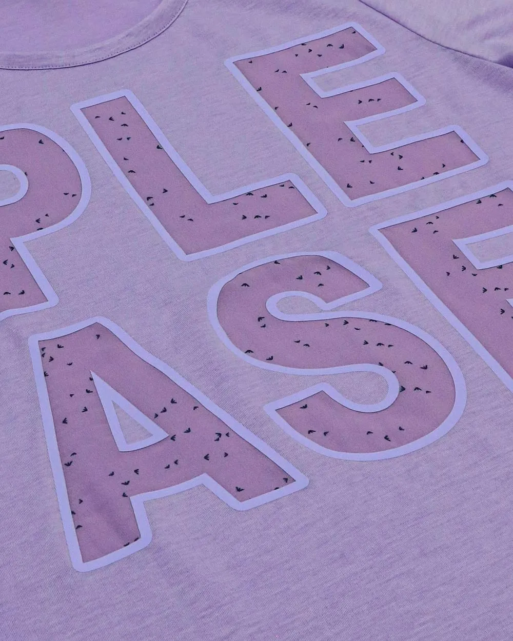 Round Collar Logo T-Shirt