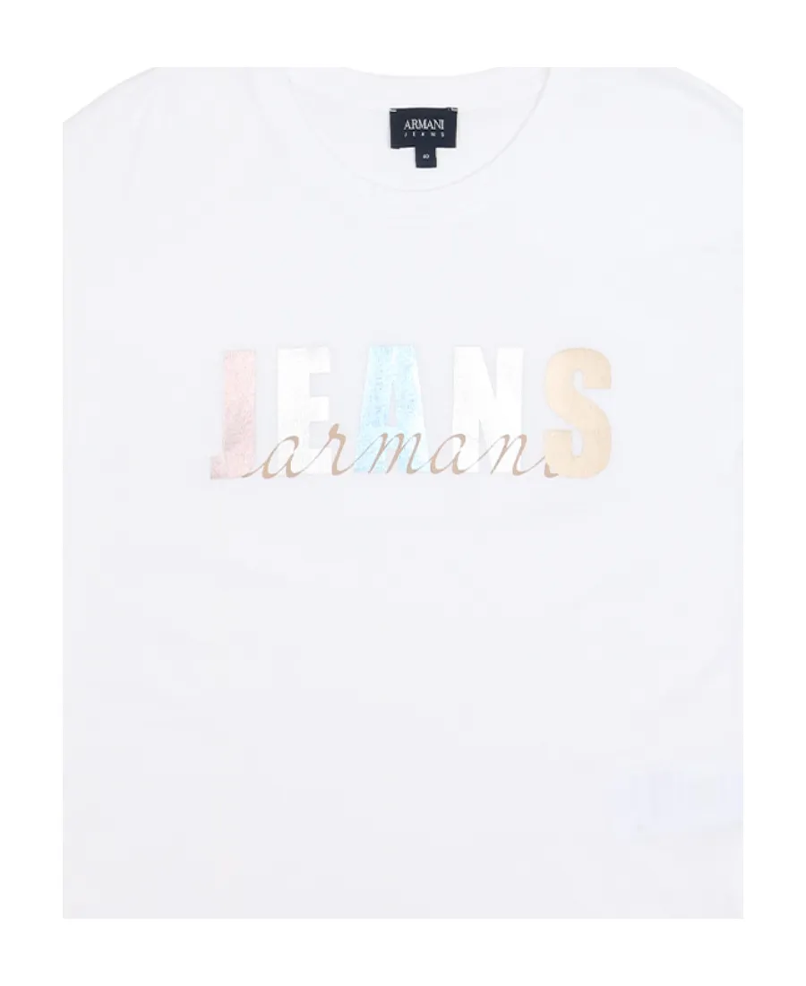 Logo Printed Pattern T-Shirt