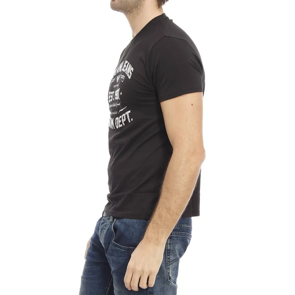Printed T-Shirt With Round Neck