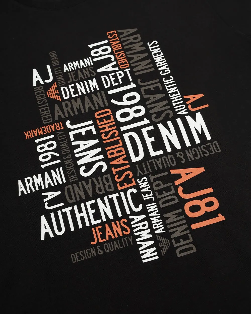 Cross-Printed T-Shirt