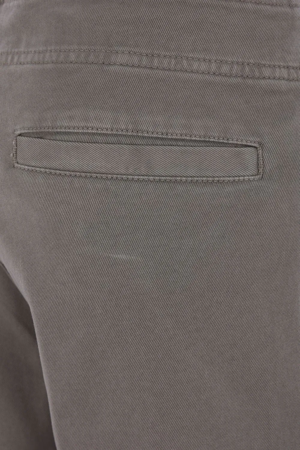 Drawstring Straight-Leg Trousers