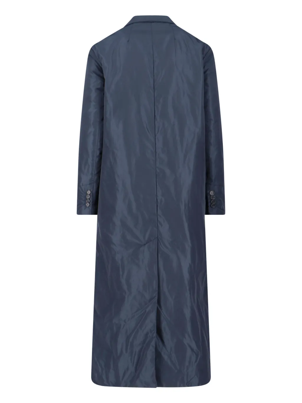 Flap-Pocket Long Coat