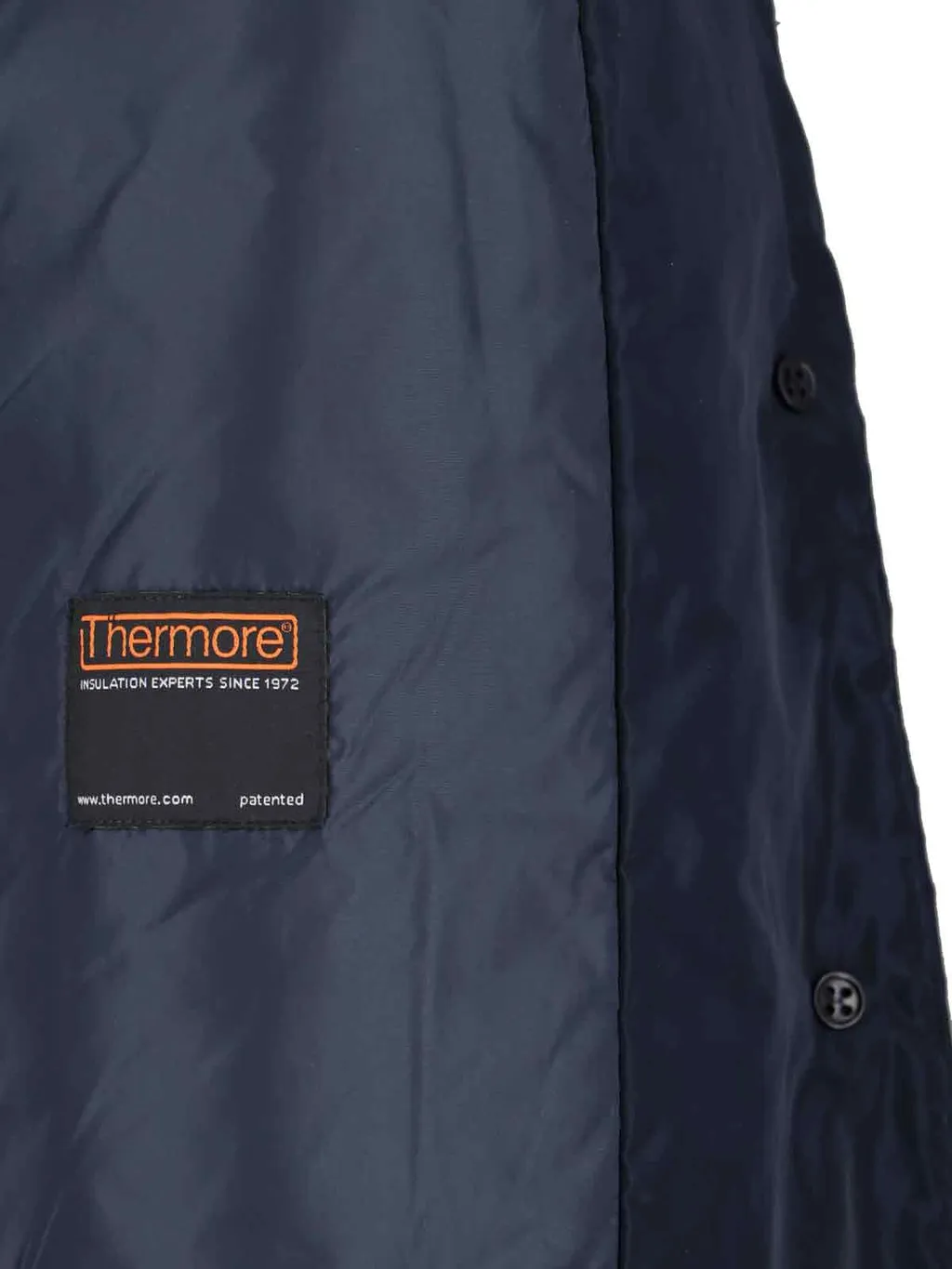 Flap-Pocket Long Coat