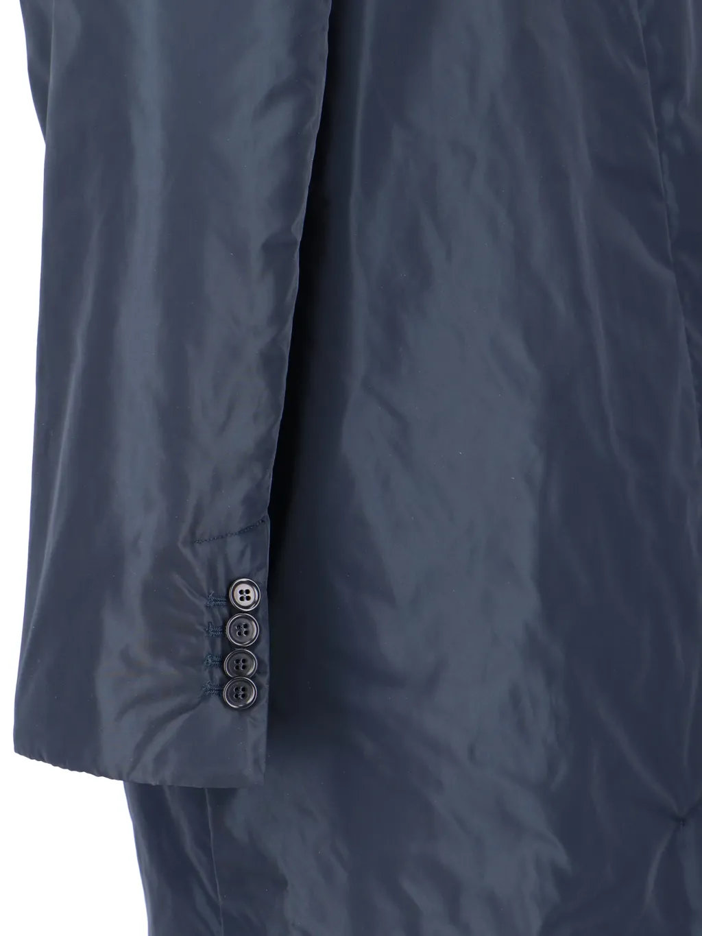 Flap-Pocket Long Coat