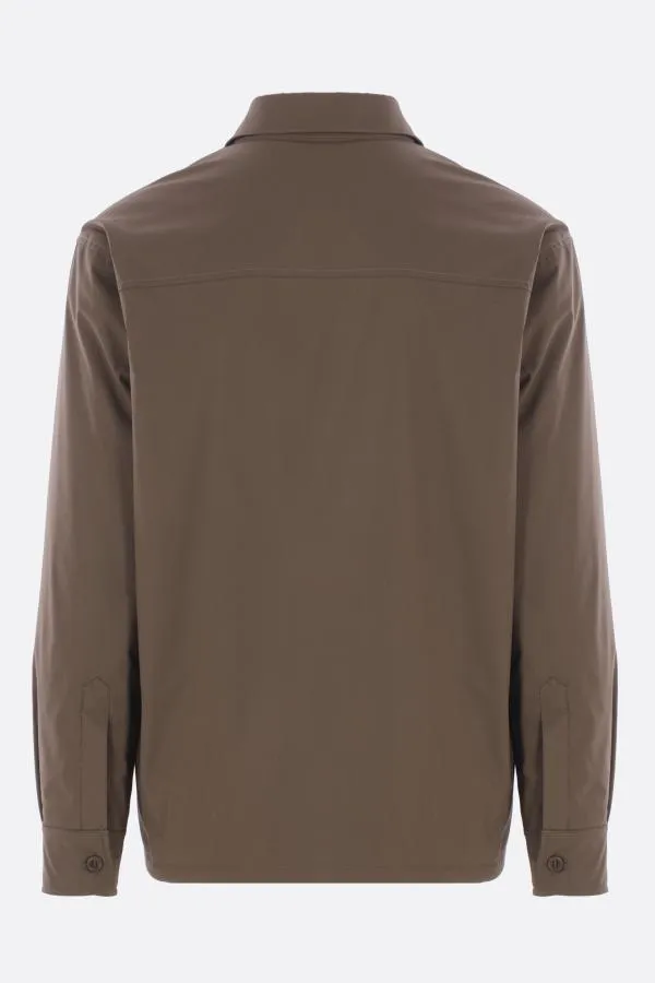 Long-Sleeved Straight-Hem Jacket