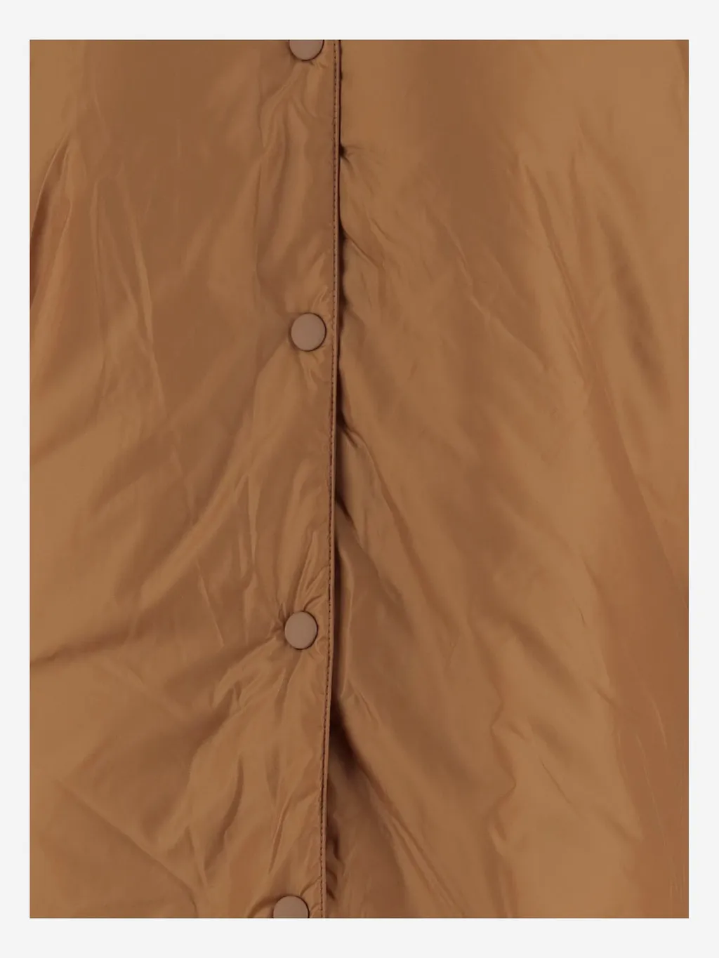 Long Sleeved Press-Stud Hooded Jacket