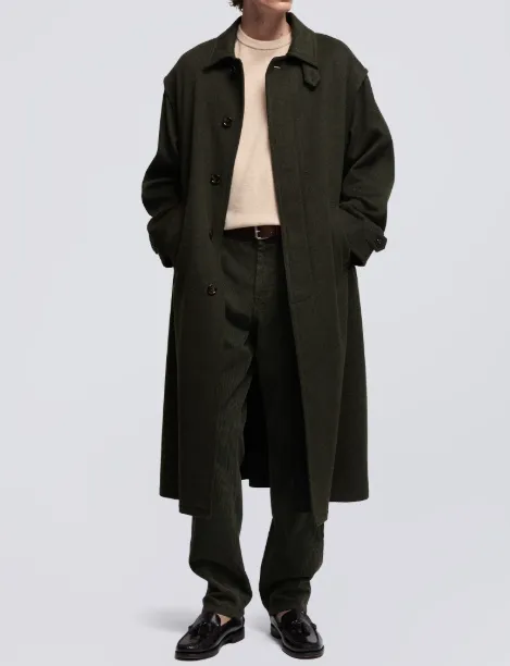 Single-Breasted Coat
