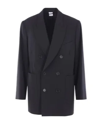 Double-Breasted Tailored Blazer