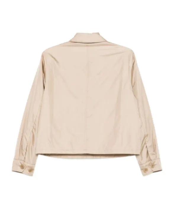 Buttoned Patch-Pocket Jacket