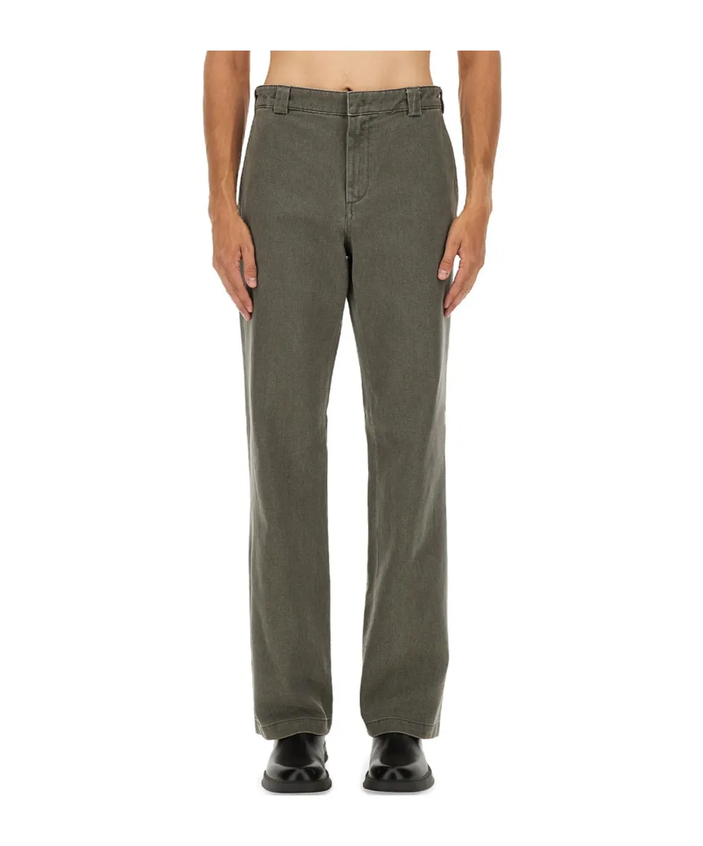 Zippered Casual Pants