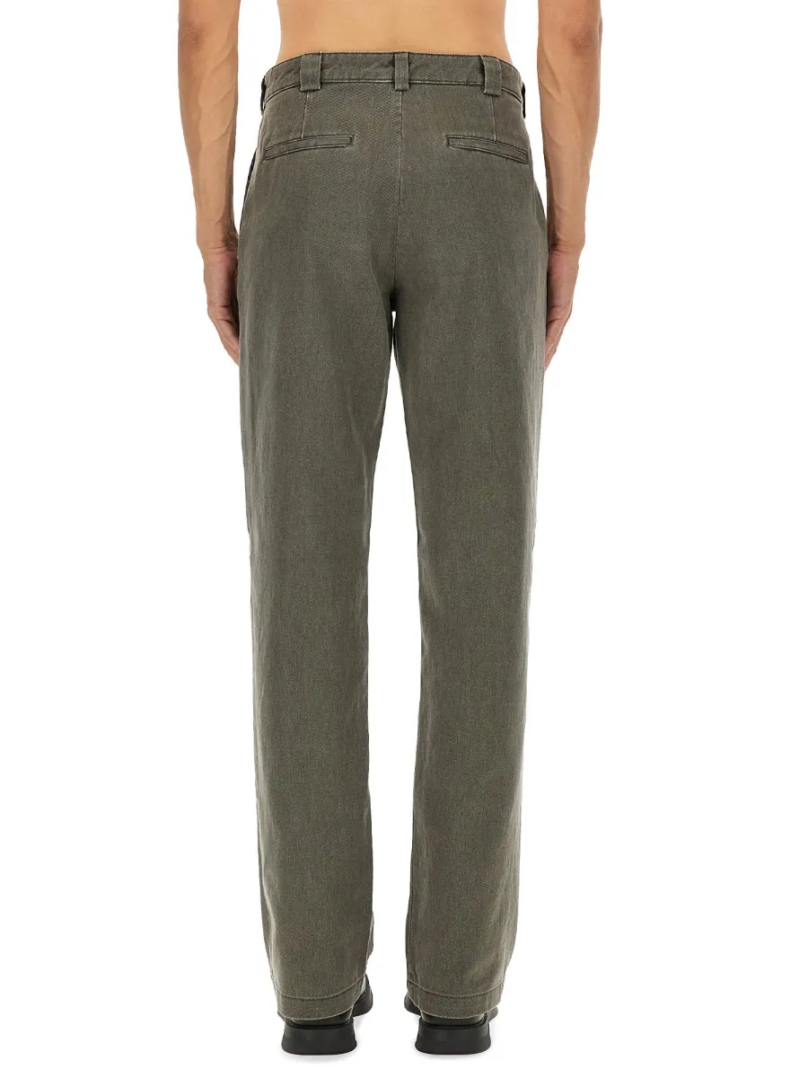 Zippered Casual Pants