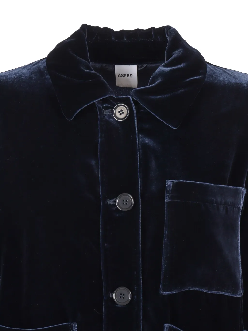Velvet Patch-Pocket Jacket