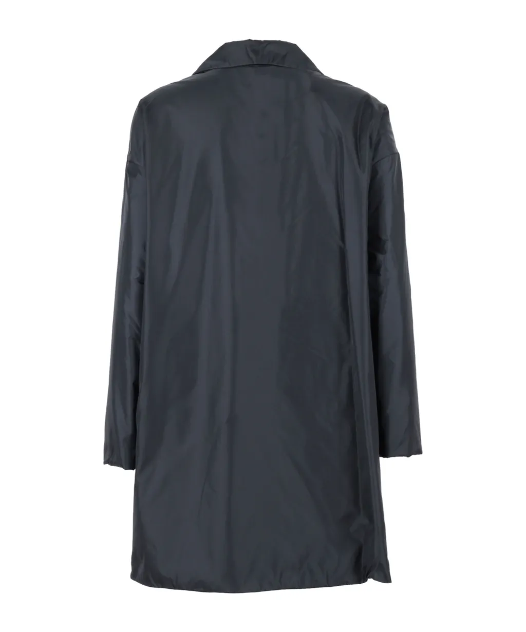 Long-Sleeved Single-Breasted Coat