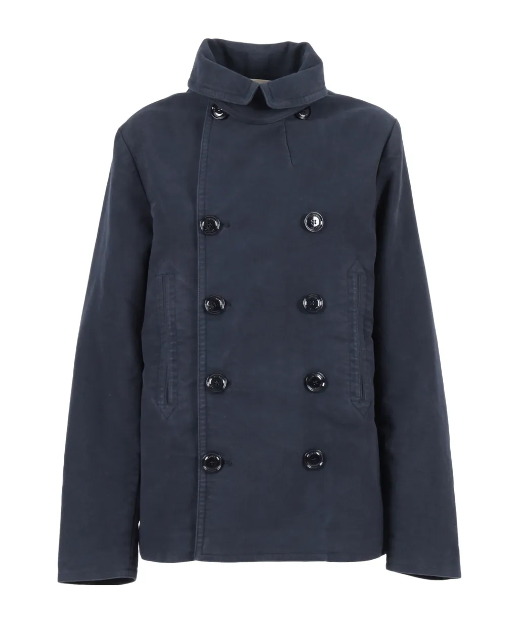Double-Breasted Buttoned Jacket