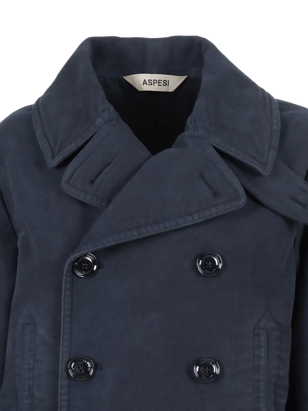 Double-Breasted Buttoned Jacket