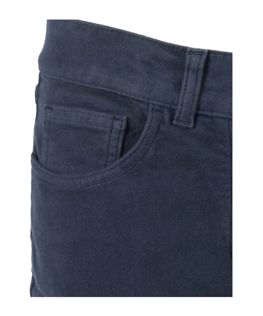 Five-Pocket Zip-Up Trousers