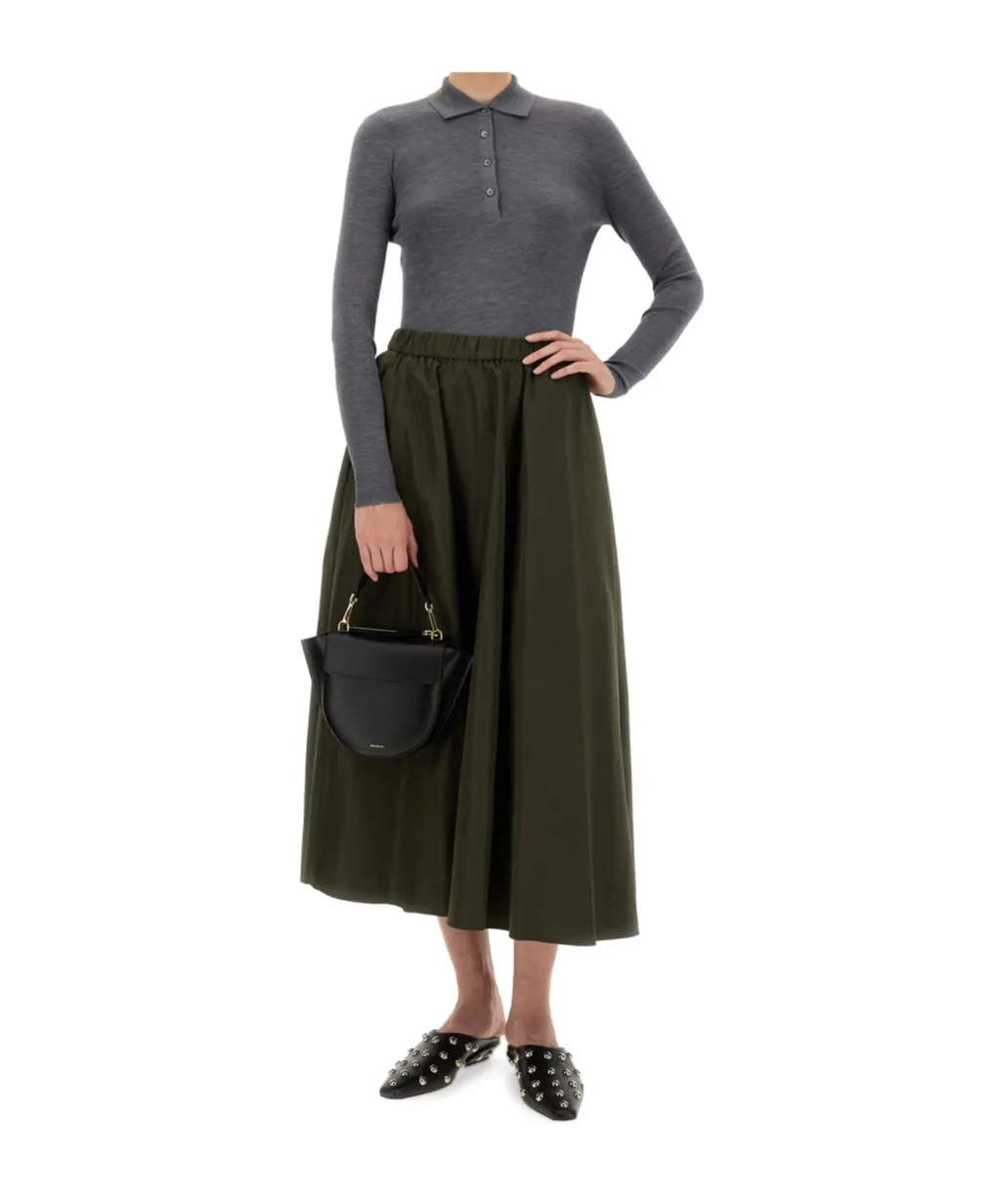 Mid-Length Skirt
