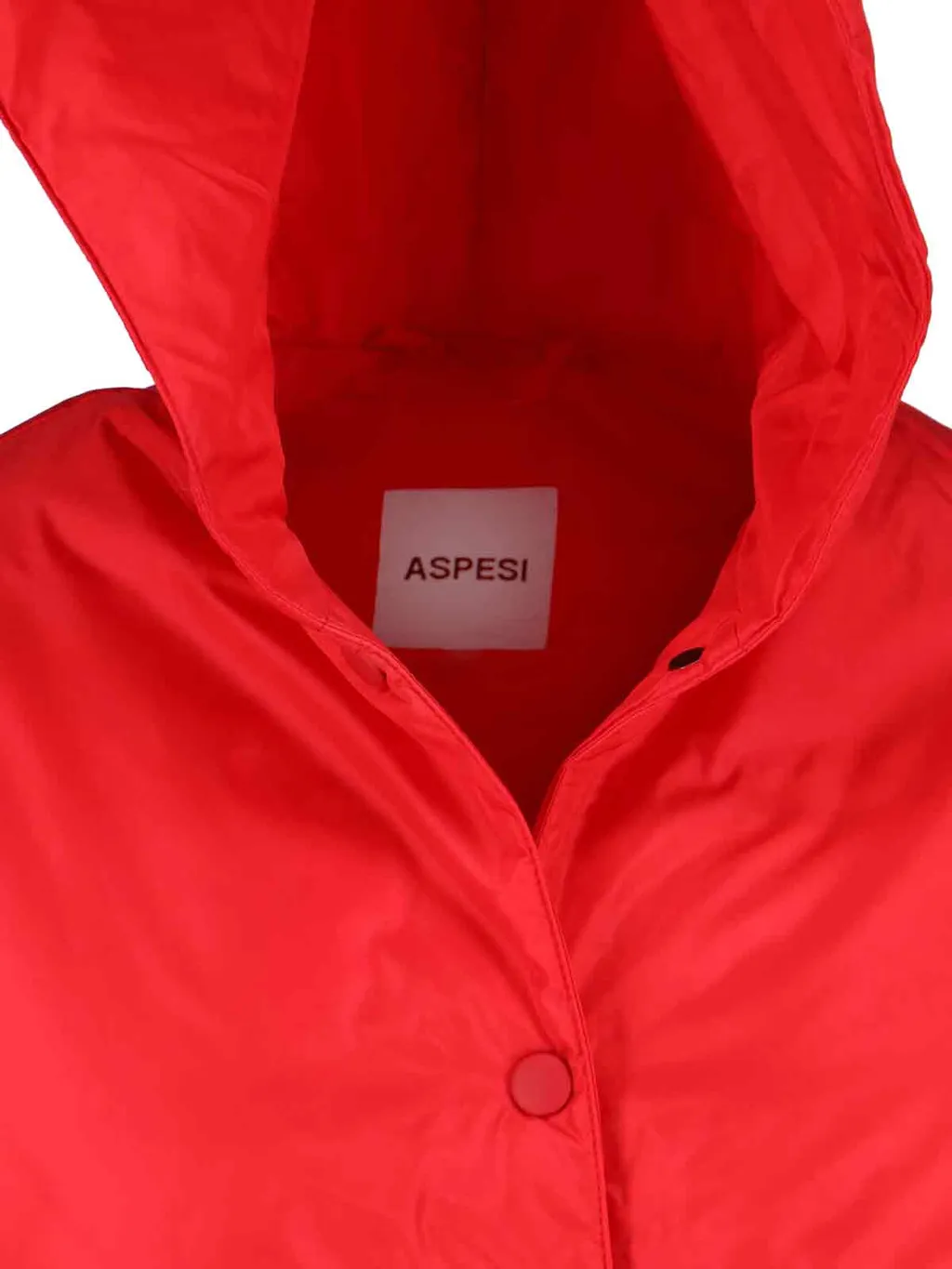 Hooded Snap-Button Coat